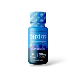 7Tabz 7-Hydroxymitragynine 30mg Shot Blue Razz