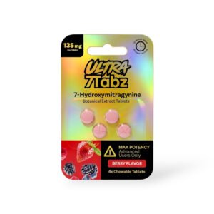 7Tabz Ultra 7-Hydroxymitragynine 135mg Chewable Tablets | Berry