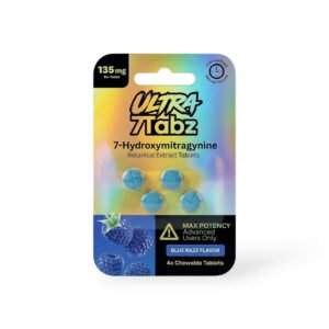 7Tabz Ultra 7-Hydroxymitragynine 135mg Chewable Tablets | Blue Razz