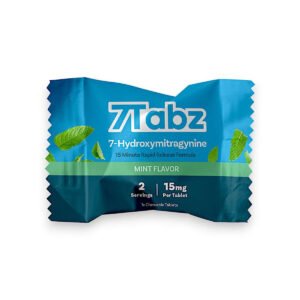 7Tabz 7-Hydroxymitragynine Kratom Extract 15mg Tablets Mint